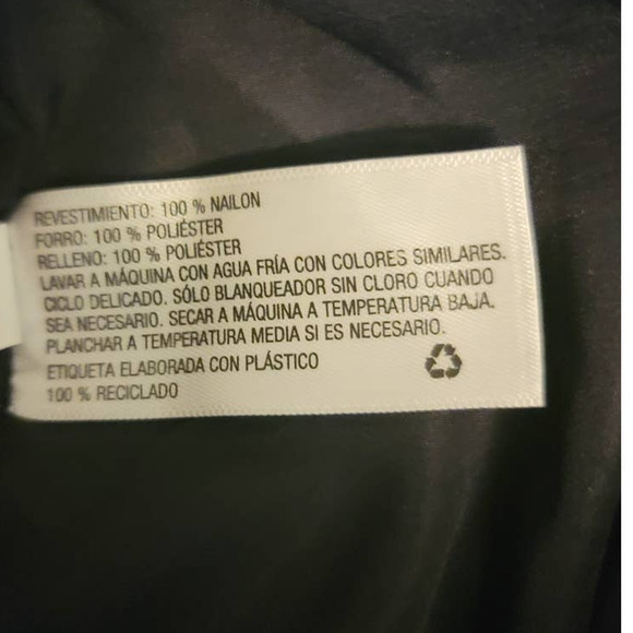 JoyLab Deep Navy Blue Quilted Athletic Winter Cold Weather Full Zip Jacket XS - Picture 5 of 6